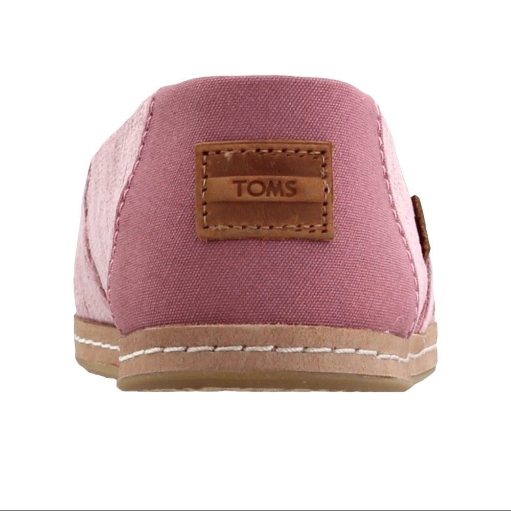 NEW | TOMS Womens Slip On Flats Pink Micro Corduroy Sz 6 - Picture 10 of 13